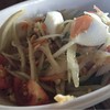 ส้มตำไทยไข่เค็ม