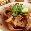 ปลาเนื้ออ่อนทอดกระเทียม