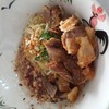 บะหมี่แห้งหมูกรอบ 