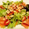 Fresh Salad with Smoked Salmon