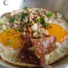 ไข่กะทะ 3 หมู หมูสับ หมูยอ หมูสวรรค์ 59 บาท