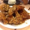 ไก่ทอดรสน้ำผึ้งกระเทียม+รสเผ็ด