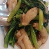 กระเพาะปลาผัดคะน้าอร่อยดี