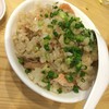 ข้าวผัดกระเทียมแซลม่อน 35฿