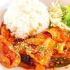 ข้าวหน้าหมูผัดกิมจิ