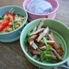 ข้าวเหนียวหมูย่าง (ยำมะม่วง)