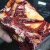 Red Velvet CheeseSwirl Brownie