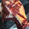 Red Velvet CheeseSwirl Brownie