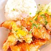 ข้าวหน้าหมูทอด