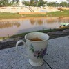 จิบกาแฟริมแม่น้ำน่าน (แก้วกาแฟพกมาเองฮะ 😄)