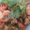 กุ้งผัดผงกระหรี่