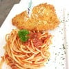 สปาเกตตี้ไก่ทอด