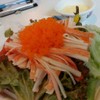 สลัดปูอัดไข่กุ้ง