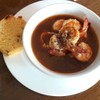 Cajunshrimps With Corn Bread