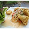 ส้มตำปลาทอด