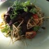 ส้มตำ ควายตากแห้ง