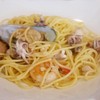 Seafood Spaghetti in White Wine Sauce