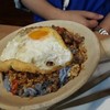 ข้าวคั่วพริกขี้หนูหมูไข่ดาว