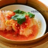 Steamed shrimp ball in spicy & sour sauce
((( ลูกชิ้นกุ้งนึ่งมะนาว )))
เป็นเมน