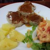 เสต๊กหมู ริบอาย อร่อยนะ น้ำราดก็ดี