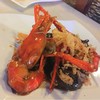กุ้งแม่น้ำซอสเรือสำเภาแดง