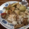 ข้าวราดแกงหมู+หมูผัดพริกสด