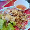 ปลาหมึกทอดกระเทียม