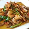 กะเพาหมูกุ้ง