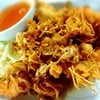 กุ้งทอดกระเทียม สดกรอบอร่อย