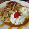 waffle caramel
