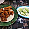 ไก่สวรรค์ 50- เนื้อนุ่มมาก หวานนำ น้ำจิ้มซีฟู้ดอร่อย แตงกวาไม่เหม็นเลย (4/5)