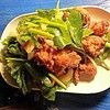 ยำเอ็นไก่ทอด