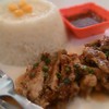 ข้าวหมูย่างเม็ดผัดซี 49 บาท