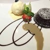 Chocolate Cake With Mocha Sauce