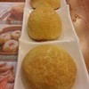 baked bun w bbq pork - เปาอบหมูแดง (20 HKD)