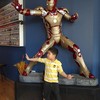 เก็บภาพเด็ก กับ iron man