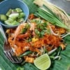 ผัดไทยกุ้งสด
