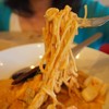 Spaghetti Tom Yum Cream Sauce 