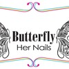 Butterfly Her Nails