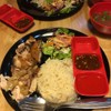 ข้าวมันไก่ต้ม+ทอด 2กษัตริย์