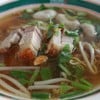 บะหมี่ลูกชิ้นปลาหมูกรอบ 45 บาท