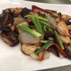 เห็ดหอมสดผัดกุ้ง