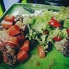 สลัดซี่โครงหมูอบ