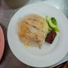 ข้าวมันไก่เนื้อสะโพก (30.-)