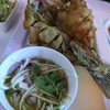 ปลากระพงทอดน้ำปลา 350บาทคะ อร่อยกรอบ