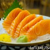 Salmon Sashimi ลดจาก 290 บาทเหลือ 185 บาท 