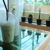เปิดทิชชู่ให้เห็นสีของชาเขียวชัดๆ