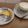 Lemon Cake 85 B. & Hot Greentea Latte 55 B.