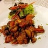 Chicken Breast Grilled with Spicy Sauce