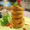 หอมทอดชีส 90.-